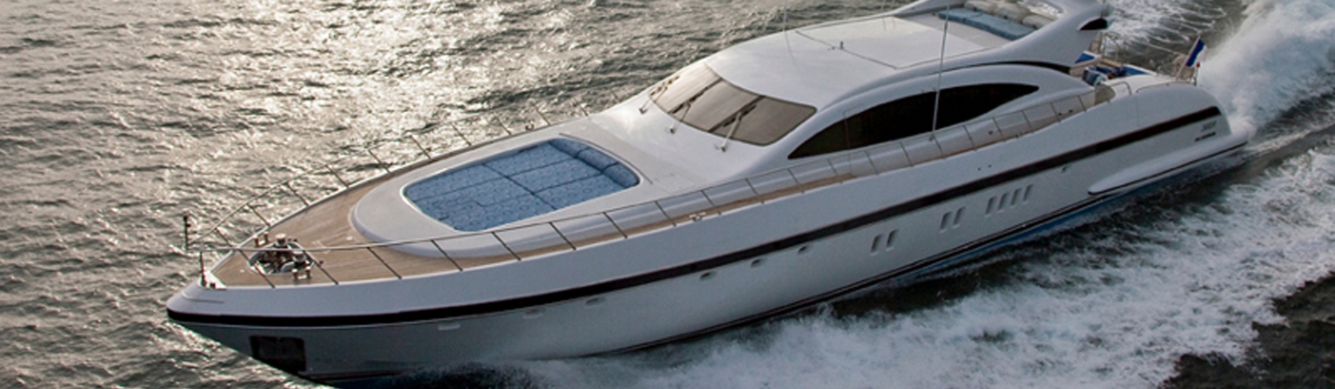 Luxury Open Yacht Charter Greece Mangusta 108