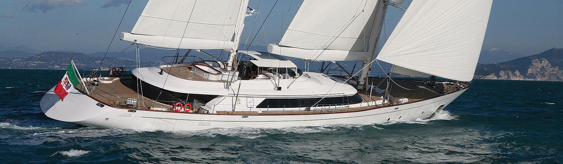 Maxi Yacht Charter Sardinia Perini 184