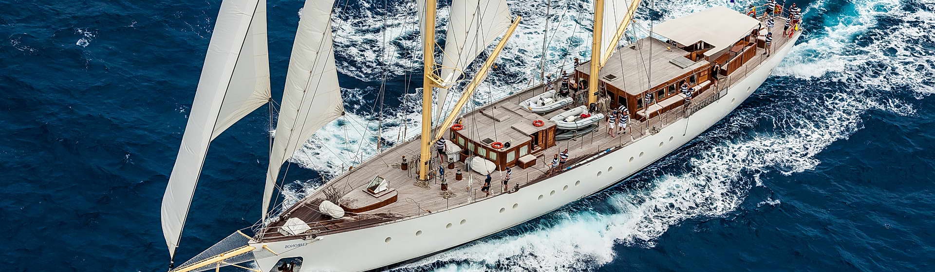 Superyacht charter Cyclades Islands ARK 180