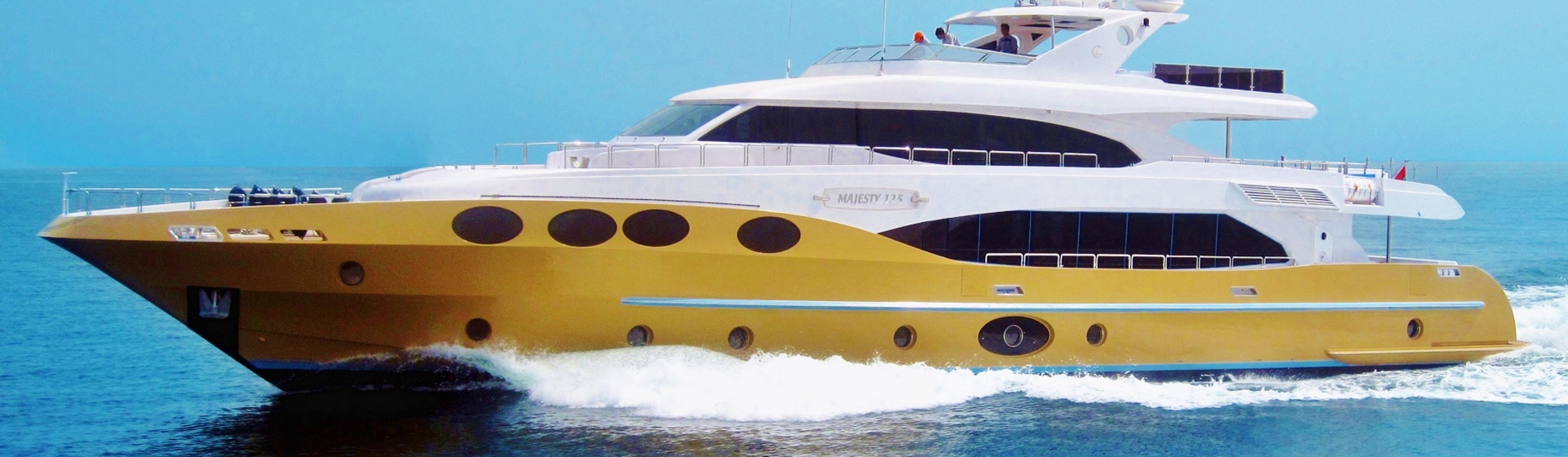 Superyacht charter West Mediterranean Sea Majesty 125