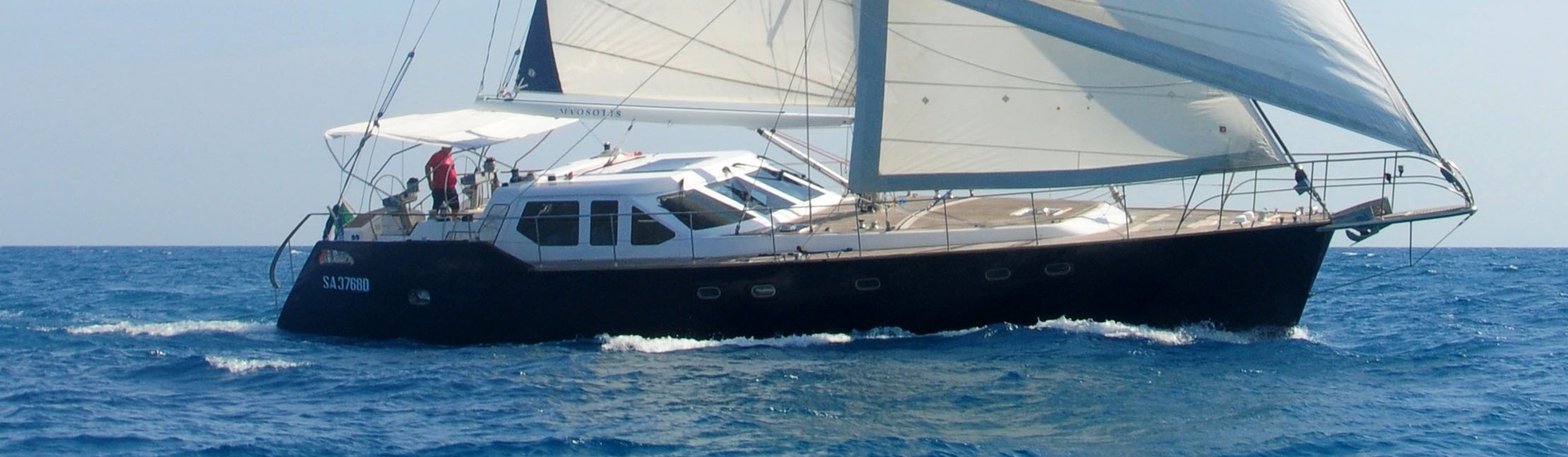 Luxury Crewed Sail Yacht Charter Capri Sogim 65