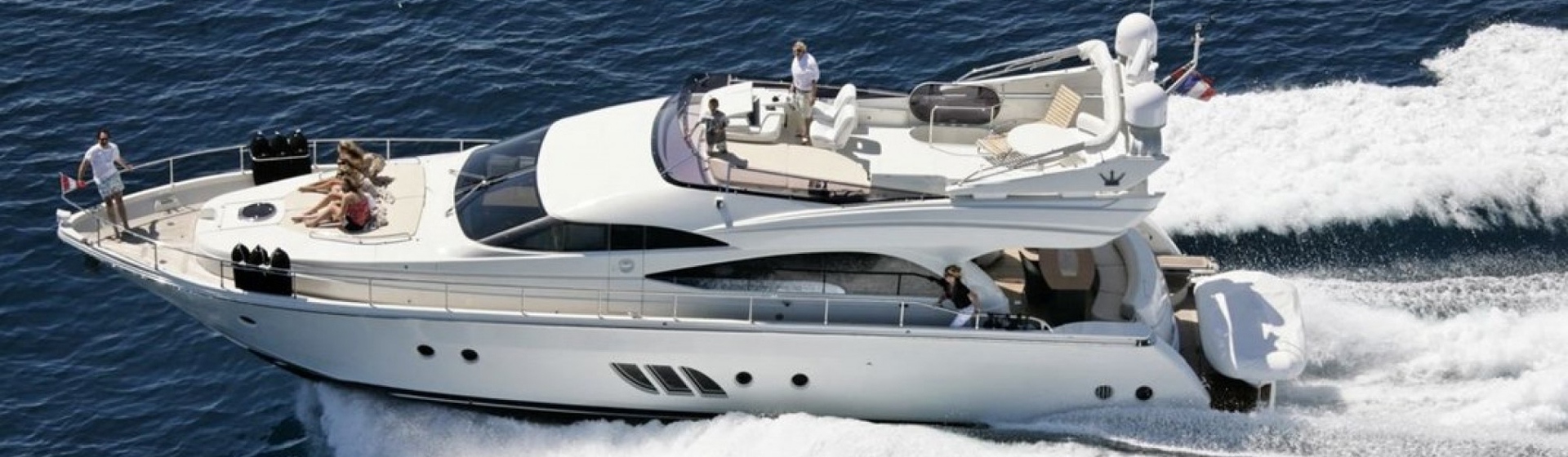 Luxury Motor Yacht Charter Olbia Dominator 62