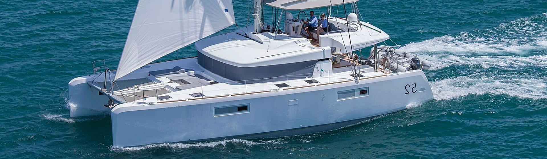 Luxury Crewed Sail Yacht Charter Corfù Lagoon 52