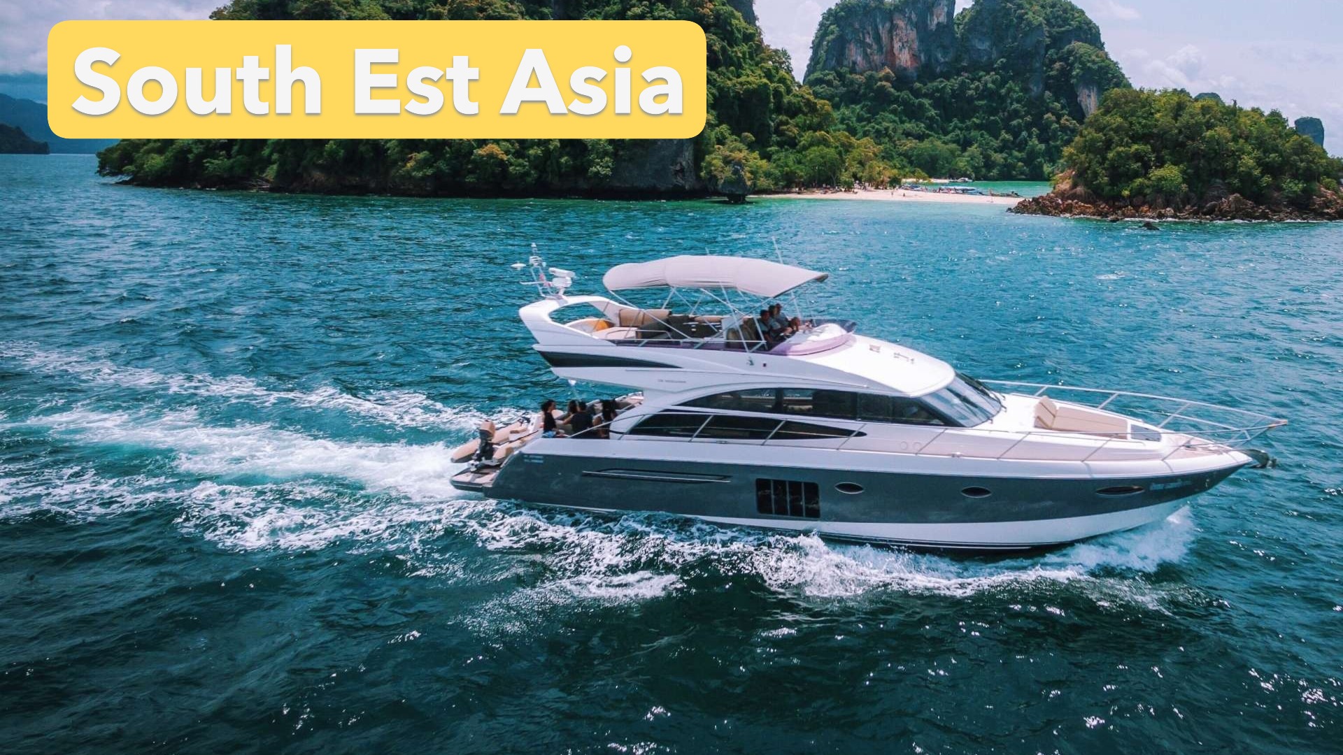 Luxury yacht anchored in Maldives