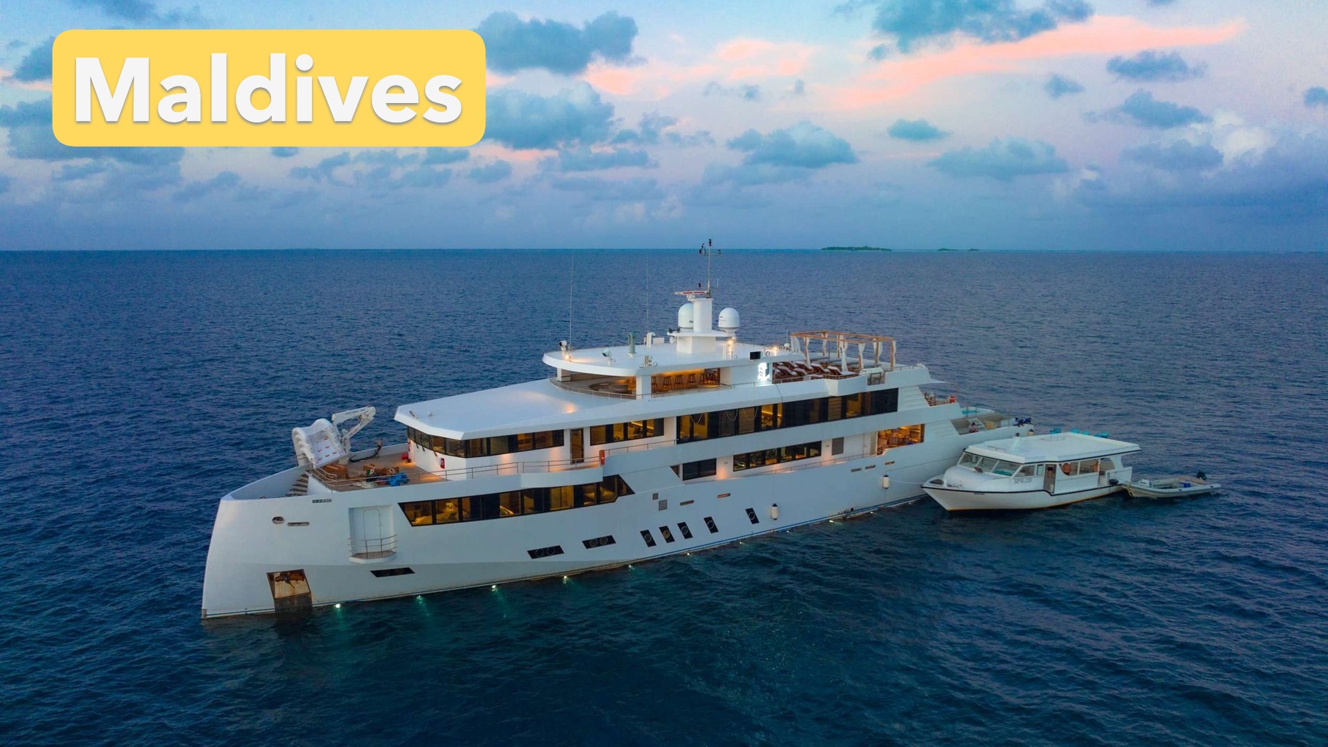 Luxury catamaran sailing in clear waters